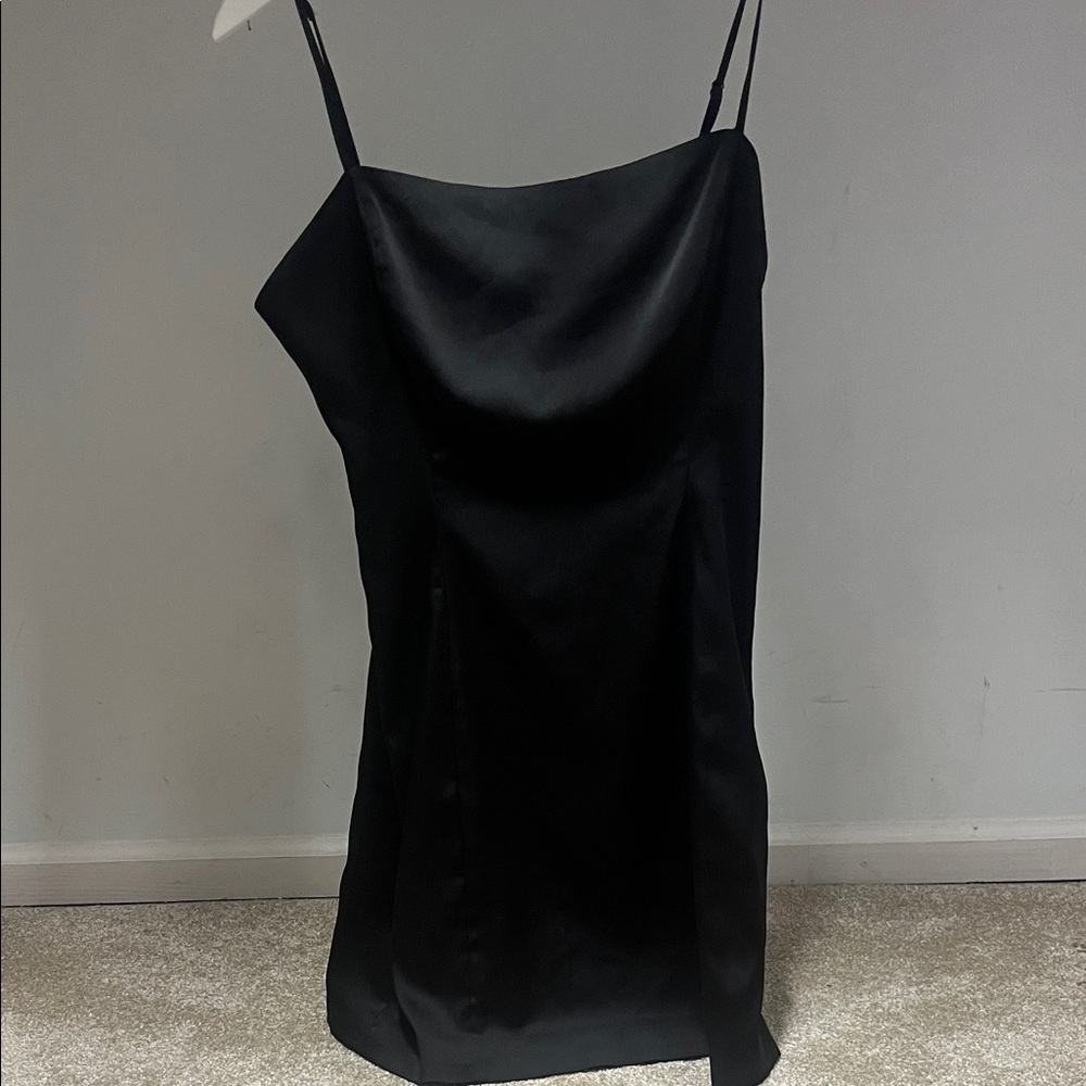 Sunday Best Black Mini Dress